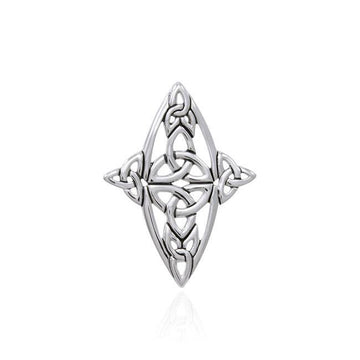 Modern Celtic Knot Cross Pendant TPD4686 - Jewelry